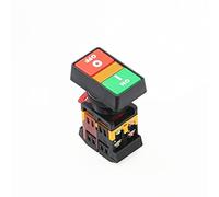 APBB-22N-25N PPBB-30N Interrupteur à double bouton-poussoir Start-Stop avec lampe à LED interrupteur industriel (Color : Ppbb-30, Size : 220V)