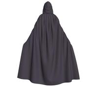 Apbdffjnf Cape à capuche épaisse pour adulte avec imprimé (violet lame) avec capuche, cape d'Halloween douce et élastique pour homme et femme