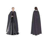 Apbdffjnf Cape à capuche mystérieuse imprimée (violet lame) pour adulte, pour Halloween, fête, Noël, cosplay