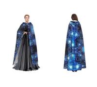 Apbdffjnf Cape à capuche mystérieuse pour adulte (intelligence artificielle) pour Halloween, fête, Noël, cosplay