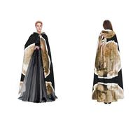 Apbdffjnf Cape à capuche mystérieuse pour adulte, motif lapin qui pleure, pour Halloween, fête, Noël, cosplay