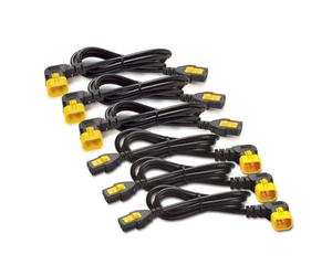 APC 6x Power Cords C13 / C14 1.8m angled