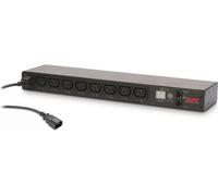 APC Netshelter - Bandeau de prises commutées rackable - 1U 12A 208V 10A 230V