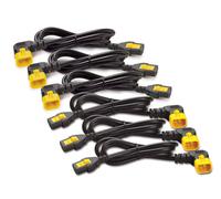 APC AP8702R-WW Câble d'alimentation APC 6 pièces verrouillables C13/C14 90 degrés 0,6m