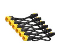 APC AP8714S APC Power Cord Kit (6 ea), Locking, C19 to C20, 1.2m