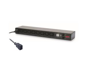 APC APC Netshelter - Bandeau de prises commutées rackable - 1U 16A 208-230V - 8xC13