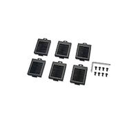 APC AR7706 : Kit de 2 Ouvertures à Brosses pour Rail Montage NetShelter SX 750mm, Noir, Conforme RoHS et REACh - Dimensions 76x13x114mm