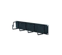 APC AR8426A Panneau de Gestion de Câbles Rack 2U Noir, Largeur 445mm, Profondeur 76mm, Hauteur 89mm, Conforme RoHS, Empreinte Carbone 3.46kg CO2e