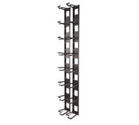 APC NetShelter - Organisateur câbles vertical - Rack - 8 anneaux - 0U