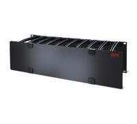 APC NetShelter - Passe-câbles horizontal - 3U - Profondeur 15 cm - 1 côté avec capot - Professionnels