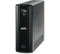 APC Back UPS PRO 1500VA Puissance - BR1500G-GR - incl. 150.000 euros d'assurance de protection des appareils (6 sorties Schuko, fonction d'économie d'énergie, écran multifonctions)