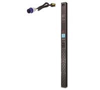 APC Bandeau de prises 2G - AP8858EU3 - Distribution d'alimentation (avec compteur, zéro U, 16 A, 230 V, 18 Sorties C13 et 2 Sorties C19, câble IEC 309 16A)