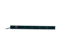APC Bandeau de prises - AP9568 - Distribution d'alimentation (simple, zéro unité, 10 A, 230 V, 15 Sorties C13; IEC C14)