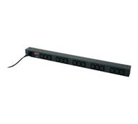 APC RACK PDU BASIC ZERO U 10A 230V unité de distribution d'énergie 15 sortie(s) CA 0U Noir