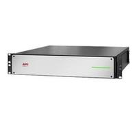 APC - Batterie externe (rack-montable) - DC - Lithium Ion - 50 Ah - 2U - noir avec lunette avant argentée - Conformité TAA - pour P/N: AR4012A, AR4017A, AR4032A, AR4038LA Noir avec lunette avant argen