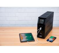 APC BY SCHNEIDER ELECTRIC Back UPS Pro BR 1600VA Sinewave 8 Outlets AVR LCD Interface