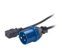APC C19/IEC309 2.5m Noir 2,5 m Coupleur C19
