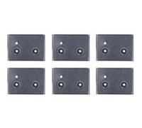 APC Cable Containment Brackets with PDU Mounting - Supports de montage pour alimentation - noir - pour NetShelter SX G