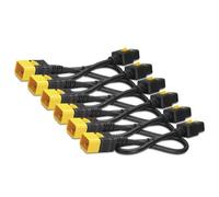 APC - Câble d'alimentation - IEC 60320 C19 pour IEC 60320 C20 - 16 A - verrouillé - noir - pour P/N: SMT2200I-AR, SMT2200R2I-AR, SMT3000I-AR, SMT3000R2I-AR, SRT10RMXLIX806, SRT2200XLI-KR