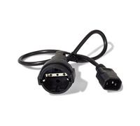 APC - Câble d'alimentation - power CEE 7/7 (F) pour IEC 60320 C14 - 10 A - 61 cm - noir - pour P/N: SCL500RMI1U, SCL500RMI1UC, SCL500RMI1UNC,
