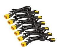 APC - Câble d'alimentation - power IEC 60320 C13 pour IEC 60320 C14 - 10 A - 61 cm - noir - Mondial - pour P/N: SCL500RMI1U, SCL500RMI1UC, SCL500RMI1UNC, SMTL750RMI2UC, SRT1500XLI, SRT2200XLI-KR Noir