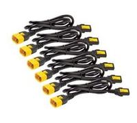 APC - Câble d'alimentation - power IEC 60320 C13 pour IEC 60320 C14 - 10 A - 61 cm - verrouillé - noir - pour P/N: SUA1000RMI2U, SUA750IX38 Noir G