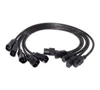 APC - Câble d'alimentation - power IEC 60320 C13 pour IEC 60320 C14 - noir Noir G
