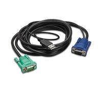 APC Câble USB LCD/KVM pour rack intégré - 10 pi (3 m) - Professionnels