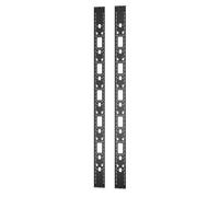APC - Canal d'accessoire de rack (vertical) - noir - 48U (pack de 2)