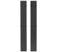 APC - Capot de panneau de gestion de câbles pour rack - noir - 42U - Conformité TAA (pack de 2) - pour P/N: SMX1000CUS, SMX1500RM2UCNCUS, SMX1500RM2UCUS, SMX2KR2UX145, SMX3KR2UNCX145, SMX750CUS