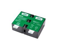 APC Cartouche Batterie de Rechange APCRBC124 (12V VRLA 5.6kg) - Dimensions Batterie: 152x76x203mm - Conforme RoHS - Empreinte Carbone 18.98kg CO2e