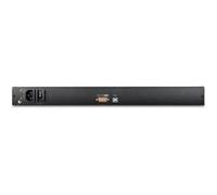 APC Console A onsole KVM - 19" - rack-montable - 1280 x 1024 - VGA - noir - 1U - pour P/N: SMTL2K2RM2UCL, SMTL2K2RM2UCLNC, SMTL3KRM2UCL, SMTL3KRM2UCLNC, SMX3KR2UNCX145 Noir G