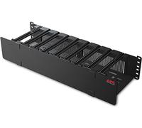 APC Console de gestion des câbles pour rack (horizontal, unilatéral) avec couvercle - noir - 2U APC