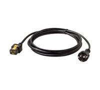 - Câble d'alimentation - IEC 60320 C19 pour power CEE 7/7 (M) - CA 240 V - 16 A - 3 m - noir - pour P/N: SMT2200I-AR, SMT2200R2I-AR, SMT3000I-AR,