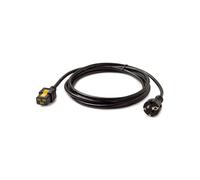 APC Cordon d'alimentation verrouillable AP8755 C19 vers CEE/7 Schuko 3.05m 16A 0-70°C Conforme REACh et RoHS, empreinte carbone 132.13 g CO2e