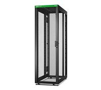 APC Baie EasyRack 600mm/42U/1200mm avec toit, sans panneau latéral, roulettes, noir