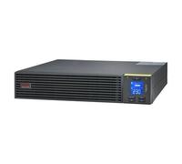 APC Easy UPS On-Line - Onduleur (rack-montable) - 6x sorties IEC C13 + 1x sortie IEC C19, emplacement pour carte intelligent, LCD, avec kit de rail - CA 230 V - 2700 Watt - 3000 VA - RS-232, USB...