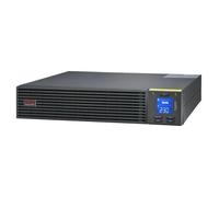 APC Easy UPS On-Line - Onduleur (rack-montable) - CA 220/230/240 V - 900 Watt - 1000 VA - monophasé - Acide de plomb - USB, serial - connecteurs de sortie : 3 - PFC - 2U - Europe - noir, RAL 7010