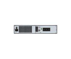 APC Easy UPS On-Line UPS Rack AC 220/230/240V 900Watt 1000VA 1-phase lead acid USB serial oc 3 PFC 2U Europe BK RAL 7010