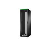 APC Rack armoire ER6212 600/1100mm 42U avec toit, panneau latéral, roulettes, sans fond, noir