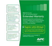 APC Extended Warranty Service Pack - Support technique - support téléphonique - 3 années - 24x7 - pour P/N: BE670M1, BE850G2, BR1200SI, BR1300MI, BR1600MI, BR1600SI, BR900MI, BV650, SRT1000XLI