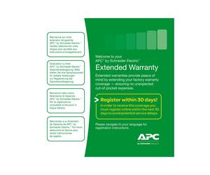 APC Extension de Garantie WBEXTWAR3YR-SP-01 - Support Technique 8x5 - 3 Ans