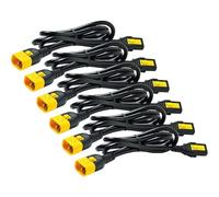 APC Kit de câbles d'alimentation - AP8702S-WW - Cordons d'alimentation (6 unités, verrouillage, C13 à C14, 0,6 m)