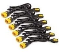 APC Kit de câbles d'alimentation - IEC 320 EN 60320 C13 - IEC 320 EN 60320 C14 - 61 cm - avec verrouillage - noir