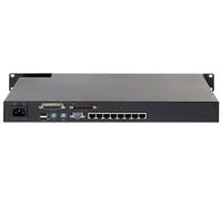 APC KVM0108A commutateur écran, clavier et souris Grille de montage Noir