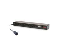 APC Bandeau de prises - AP7921B - Distribution d'alimentation (commutée, 1U, 208/230 V, 8 Sorties C13; IEC C20)
