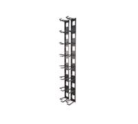 APC NetShelter AR8442 : Organisateur de câbles vertical pour rack 0U, 8 anneaux, noir, dimensions 55x85x766mm, conformité RoHS et REACH.