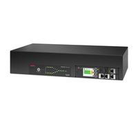 APC NetShelter - Commutateur de transfert automatique (rack-montable) - AC 207-253 V - 7400 VA - monophasé - Ethernet 10/100/1000, USB - connecteurs de sortie : 18 - 2U - 2.43 m cordon - noir