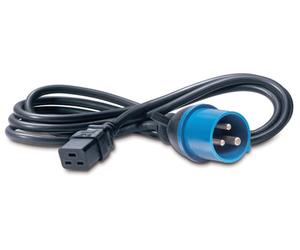 APC NetShelter - Cordon d'alim - Prises CEI309 et C19 - 50/60 Hz - 16A - 2,5m - Professionnels