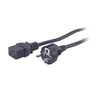 APC NetShelter - Cordon d'alimentation - Prises CEE 7 et C19 - 16A - 2,5m, 2,4 m, Coupleur C19, CEE7/7, 90 - 250 V, 16 A AP9875